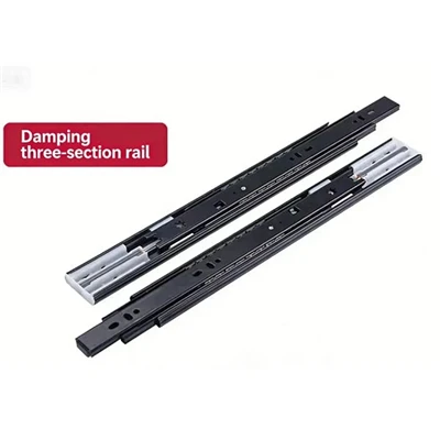 Rails coulissants pour tiroir à extension complète