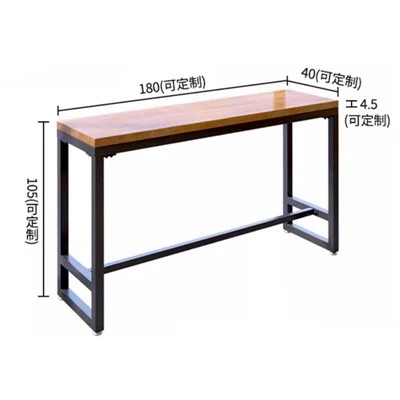Table de bar murale-